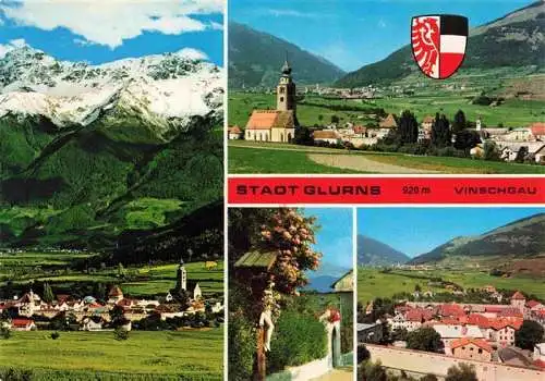 AK / Ansichtskarte 73970323 Glurns_Glorenza_Suedtirol_IT Panorama Vinschgau Ortler-Alpen