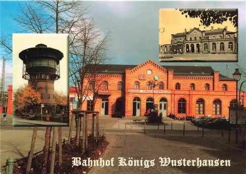 AK / Ansichtskarte  Koenigs-Wusterhausen Bahnhof