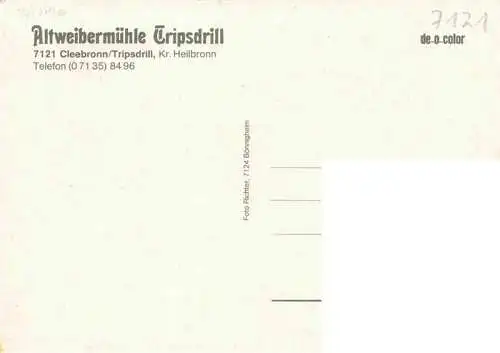 AK / Ansichtskarte  Tripsdrill_Cleebronn Altweibermuehle Vinarium Ausflugs- und Erholungspark