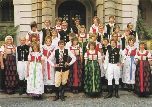 AK / Ansichtskarte  HERFORD Oberschlesische Trachtengrupee Original Rossberger- und Schoenwaelder Tracht