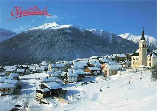 AK / Ansichtskarte  Obertilliach_Tirol_AT Winterpanorama Ortsansicht mit Kirche