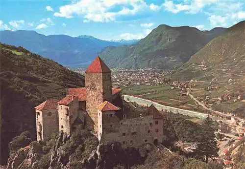 AK / Ansichtskarte  Karneid_Suedtirol Schloss Castello di Cornedo Alpenpanorama