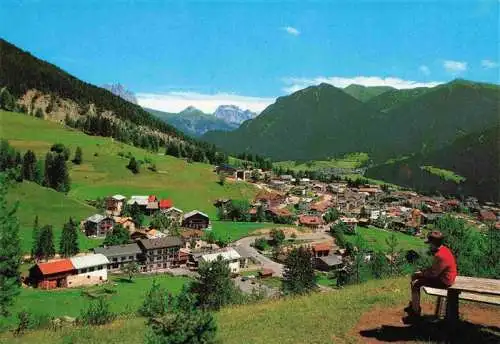 AK / Ansichtskarte  Vigo_di_Fassa_IT Panorama Val di Fassa Sassolungo Gruppo Sella