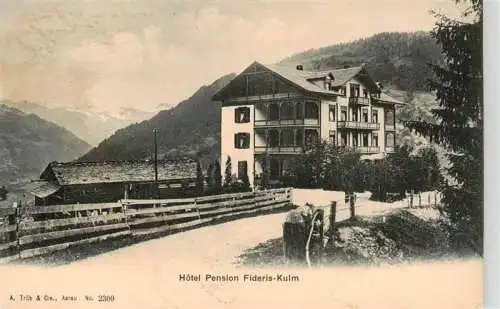 AK / Ansichtskarte  Fideris_GR Hotel Pension Fideris-Kulm Alpen