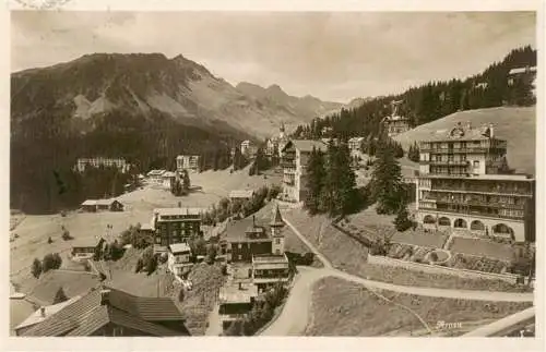 AK / Ansichtskarte  AROSA_GR Teilansicht Wintersportplatz Alpen