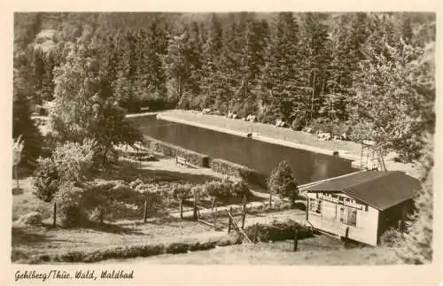 AK / Ansichtskarte  Gehlberg_Thueringen Waldbad