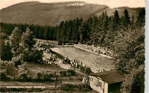 AK / Ansichtskarte  Gehlberg_Thueringen Waldbad