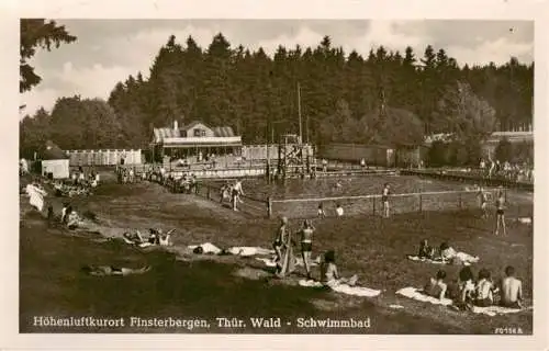 AK / Ansichtskarte  Finsterbergen_Bad Schwimmbad