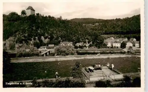 AK / Ansichtskarte  Ziegenrueck_Saale_Thueringen Freibad