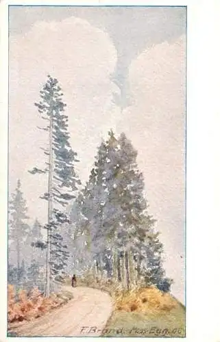 AK / Ansichtskarte  Moos-Egg_Moosegg_980m_Emmental_BE Herbstmorgen F. Brand Kuenstlerkarte