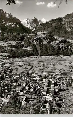AK / Ansichtskarte  Meiringen_BE Panorama Blick ins Tal Berner Alpen