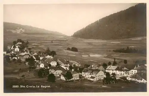 AK / Ansichtskarte  Sainte-Croix_Ste-Croix_VD La Sagne vue panoramique