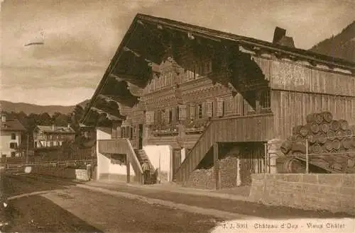 AK / Ansichtskarte  Chateau-d_Oex_VD Vieux châlet