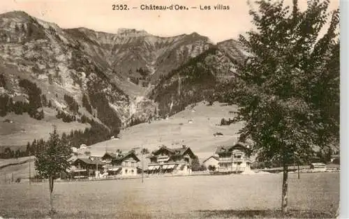 AK / Ansichtskarte  Chateau-d_Oex_VD Les villas