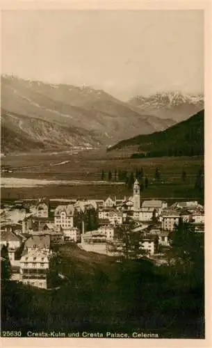 AK / Ansichtskarte  Celerina_GR Cresta-Kulm und Cresta Palace Alpen