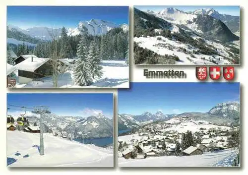 AK / Ansichtskarte  Emmetten_NW Winterpanorama Skigebiet Alpen