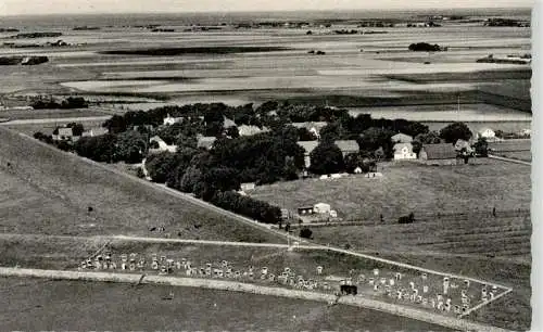 AK / Ansichtskarte  Deichhausen_Buesum_Nordseebad Fliegeraufnahme