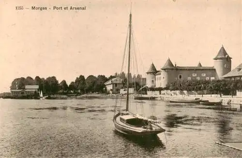 AK / Ansichtskarte  MORGES_VD Port et Arsenal