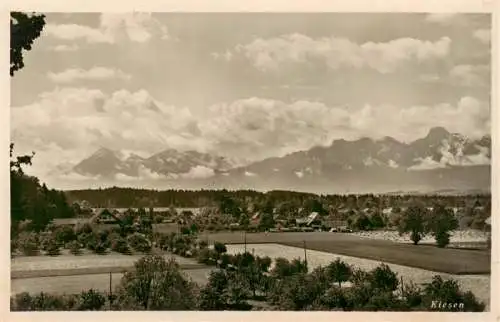 AK / Ansichtskarte  Kiesen_BE Panorama Alpen