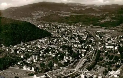 AK / Ansichtskarte 73970577 Schopfheim_BW Panorama Blick ins Wiesental auf Schweigmatt und Fahrnau Schwarzwald