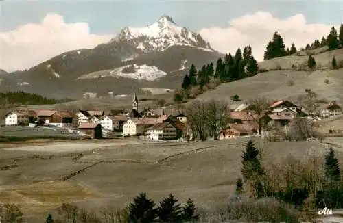 AK / Ansichtskarte  Faistenoy_Oy-Mittelberg_Bayern Panorama Blick zum Gruenten