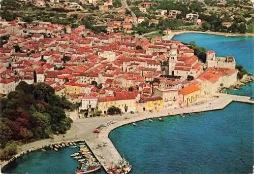 AK / Ansichtskarte  Krk_Otok_Krk_Croatia Fliegeraufnahme