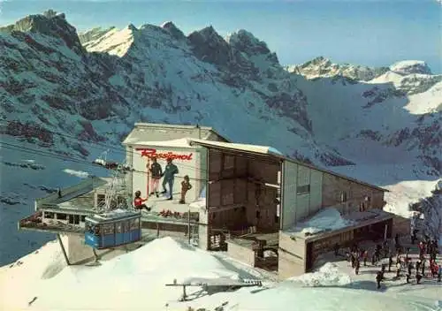AK / Ansichtskarte  Titlis_3238m_Engelberg_OW Gletscherrestaurant Stand