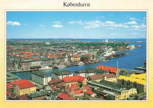 AK / Ansichtskarte 73970626 Kobenhavn_COPENHAGEN_Kjoebenhavn_Kopenhagen_DK View from the tower of Vor Frelser Kirke