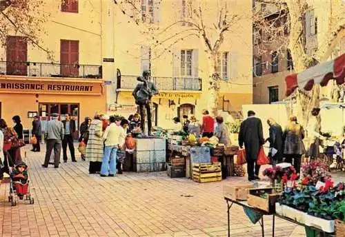 AK / Ansichtskarte  Vallauris_06_Alpes-Maritimes Centre Mondial de la Poterie Provencale L'Homme au mouton et le merche