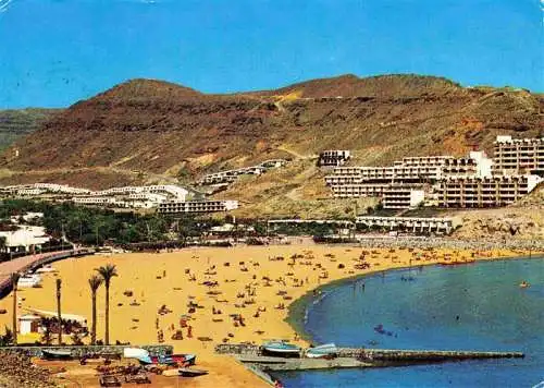 AK / Ansichtskarte 73970632 Puerto_Rico_Gran_Canaria_ES Strandpartie Hotels