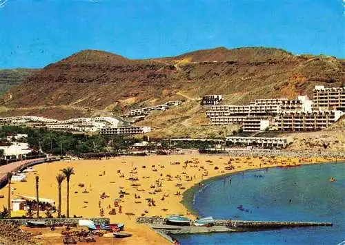 AK / Ansichtskarte  Puerto_Rico_Gran_Canaria_ES Strandpartie Hotels