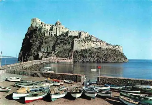 AK / Ansichtskarte 73970650 Ischia_Porto_IT Schloss der Aragonier