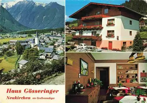 AK / Ansichtskarte 73970667 Neukirchen_Grossvenediger_AT Panorama Haus Goesseringer Gaststube