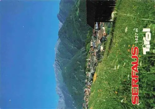 AK / Ansichtskarte  Serfaus_Tirol Panorama