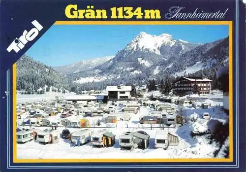 AK / Ansichtskarte 73970675 Graen_Tannheimertal_Tirol_AT Ortsansicht