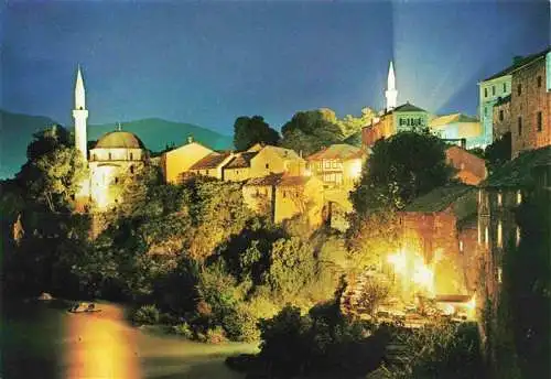 AK / Ansichtskarte  Mostar_Moctap_Bosnia_and_Herzegovina Altstadtpartie