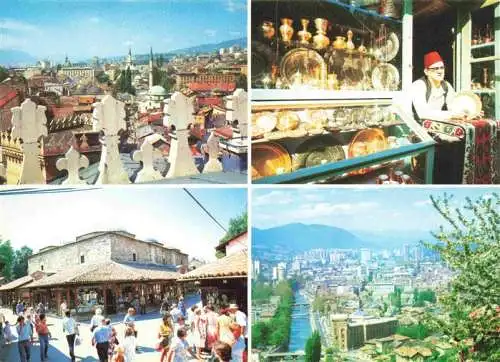 AK / Ansichtskarte  Sarajevo_Bosnia-Herzegovina Ortsansichten Kraemerladen Ortspartie