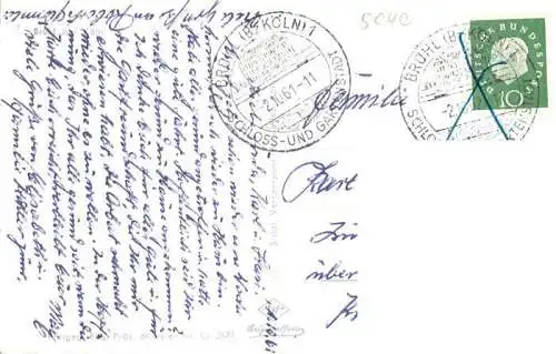 AK / Ansichtskarte  BRueHL__Rheinland Fliegeraufnahme