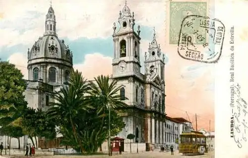 AK / Ansichtskarte 73970791 LISBOA_Lisbon_Lissabon_Lisbonne_PT Real Basilica da Estrella