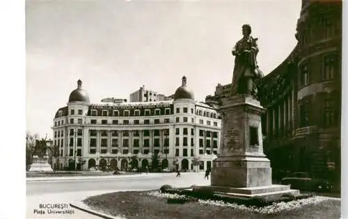 AK / Ansichtskarte  Bucuresti_Bukarest_Bucaresti_RO Piata Universitatii Universitaetsplatz Denkmal