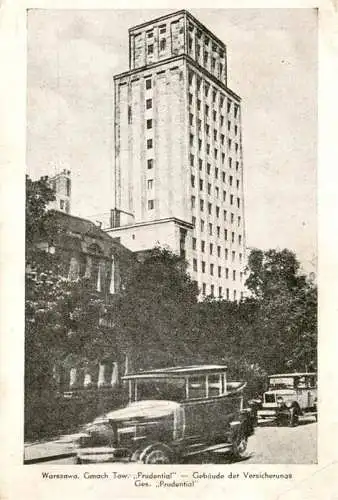 AK / Ansichtskarte 73970859 Warszawa Cimach Tower Prudential Versicherungsgebaeude Hochhaus