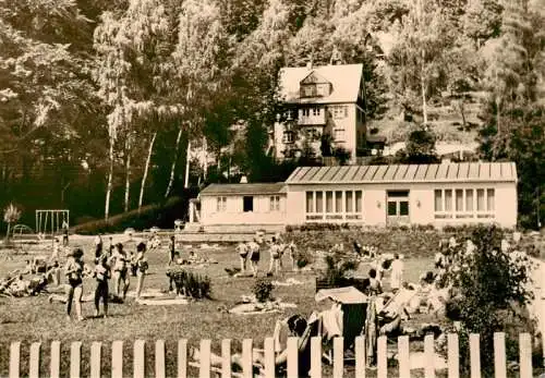 AK / Ansichtskarte  Rechenberg_-Bienenmuehle_Osterzgebirge_Sachsen Freibad Liegewiese