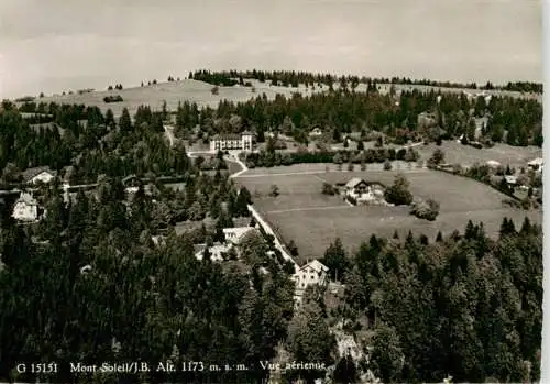 AK / Ansichtskarte  Mont-Soleil_St_Imier_BE Vue aérienne