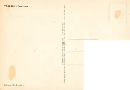 AK / Ansichtskarte  Torbole_Lago_di_Garda_IT Panorama aus der Vogelperspektive Kuenstlerkarte