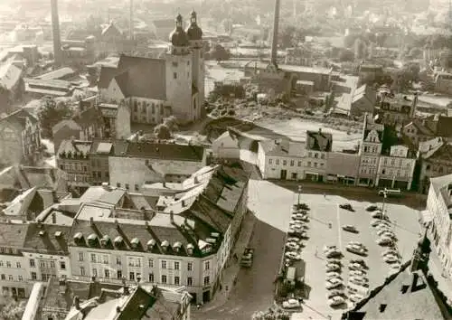 AK / Ansichtskarte 73970938 PLAUEN__Vogtland Blick zum Altmarkt und Johanniskirche