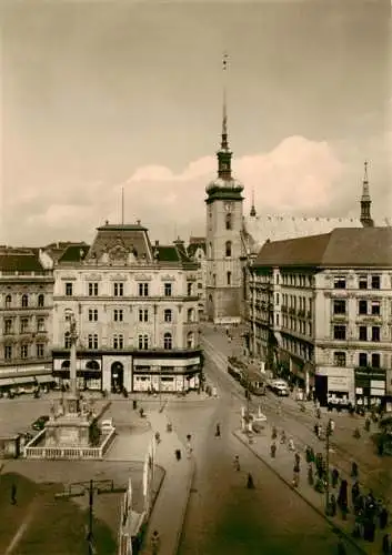 AK / Ansichtskarte  BRNO_Bruenn_CZ Namesti Svobody Platz Stadtzentrum