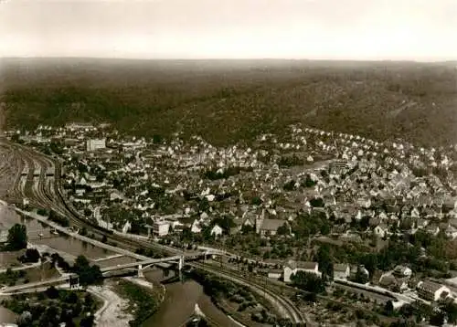 AK / Ansichtskarte  Plochingen_Neckar Fliegeraufnahme