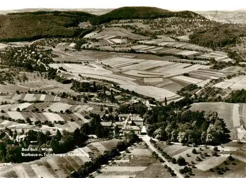 AK / Ansichtskarte  Bad_Boll Kurhaus mit Turmberg und Aichelberg