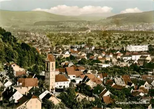 AK / Ansichtskarte  Grenzach-Wyhlen Stadtpanorama