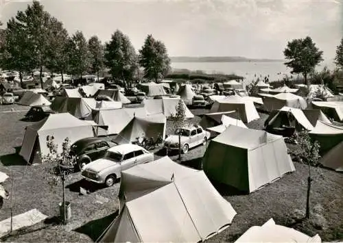 AK / Ansichtskarte  Gampelen_BE T.C.S. Zeltplatz am Neuenburgersee